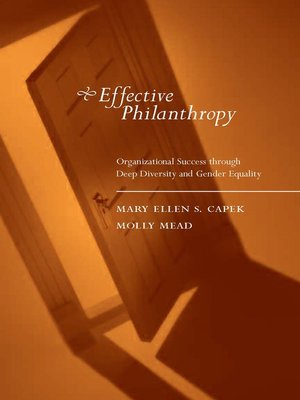 cover image of Effective Philanthropy